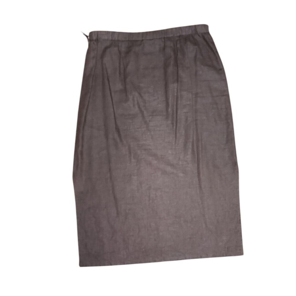 Requirements Petite Solid All Brown Embroidered B… - image 5